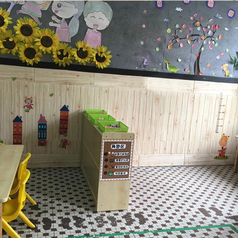 Miếng Dán Tường Trang Trí Tự Dính Họa Tiết Vân Gỗ 3D Giá Rẻ Nhất