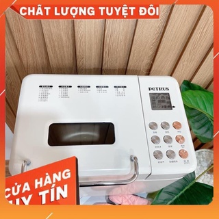 Hàng chính hãng**Máy làm bánh mì tự động, máy làm bánh tại nhà Petrus 8855GR/8860