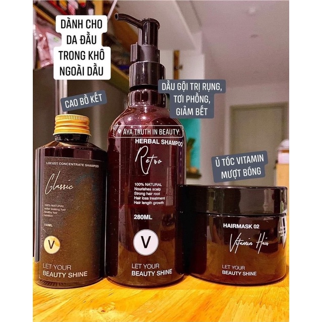 Ủ Tóc Bồ Kết Vitamin Hair Vyvyhaircare 250g