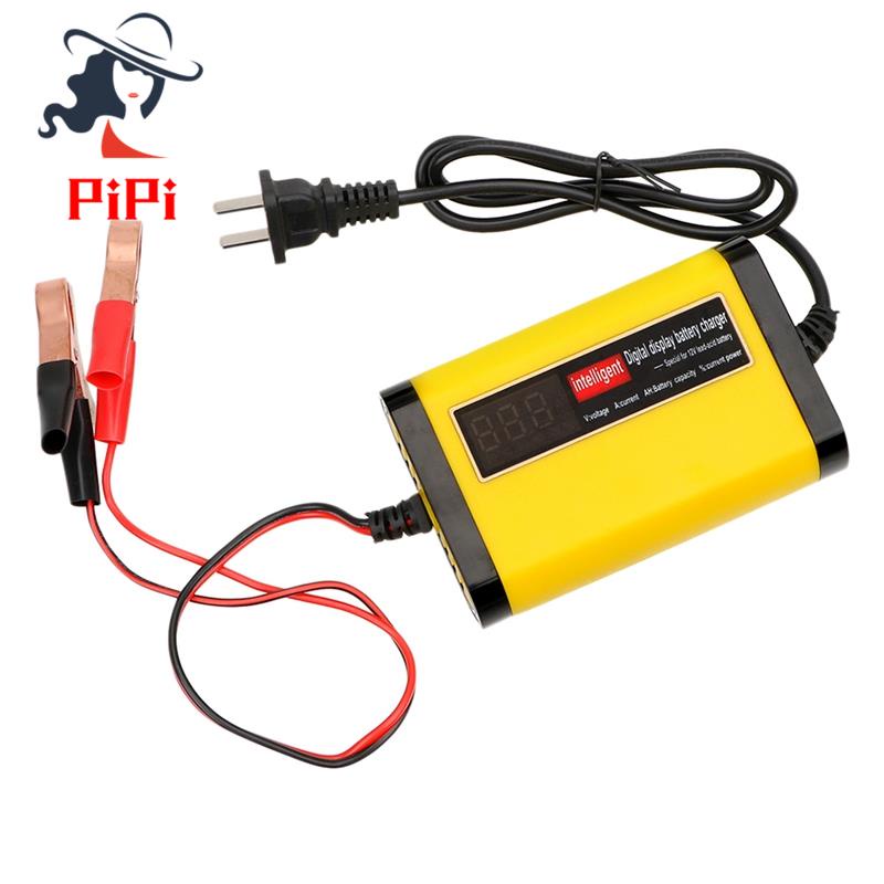 Cục Sạc Nhanh Axit Chì 12V 2A Phích Cắm US Cho Xe Máy