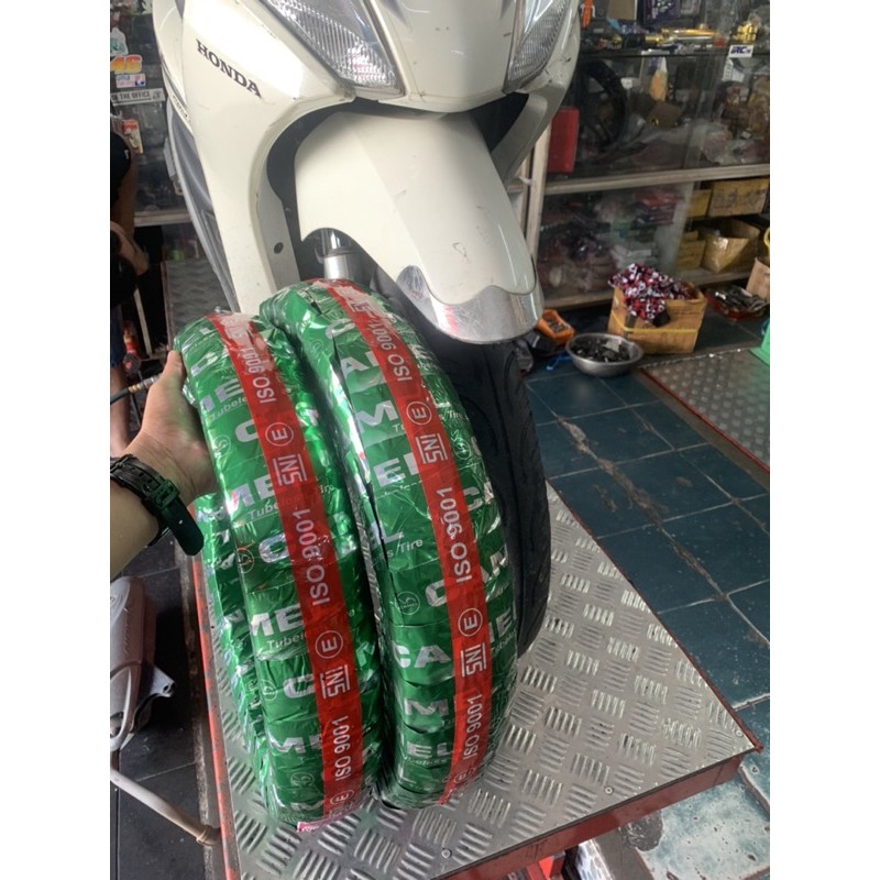Vỏ Lốp gai theo xe Ab, Click, Vario, Mio, Luvias -trước 80/90-14 Camel Thái. cm15