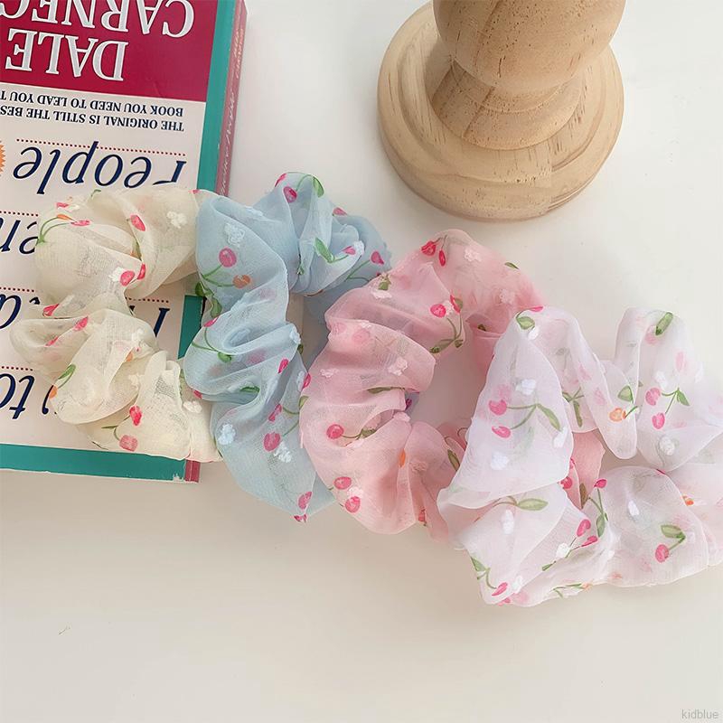 Dây buộc tóc trang trí đính hạt thời trang cho bé gái