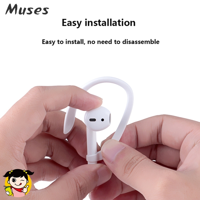 Muse07 Cặp móc tai nghe chống rớt dành cho Airpods
