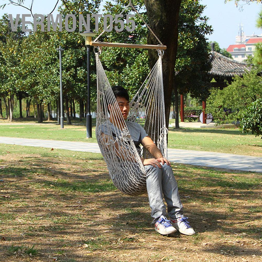 Có thể bán buôn Vườn cắm trại ngoài trời Xích đu dành cho người lớn Ghế treo Võng dây trong nhà Vermont055 Hàng giao ngay