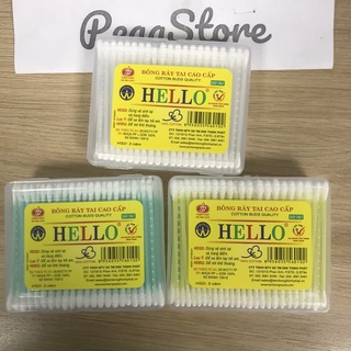 Tăm bông ngoáy tai cho bé Baby HELLO - tăm bông ráy tai Cotton Buds Quality