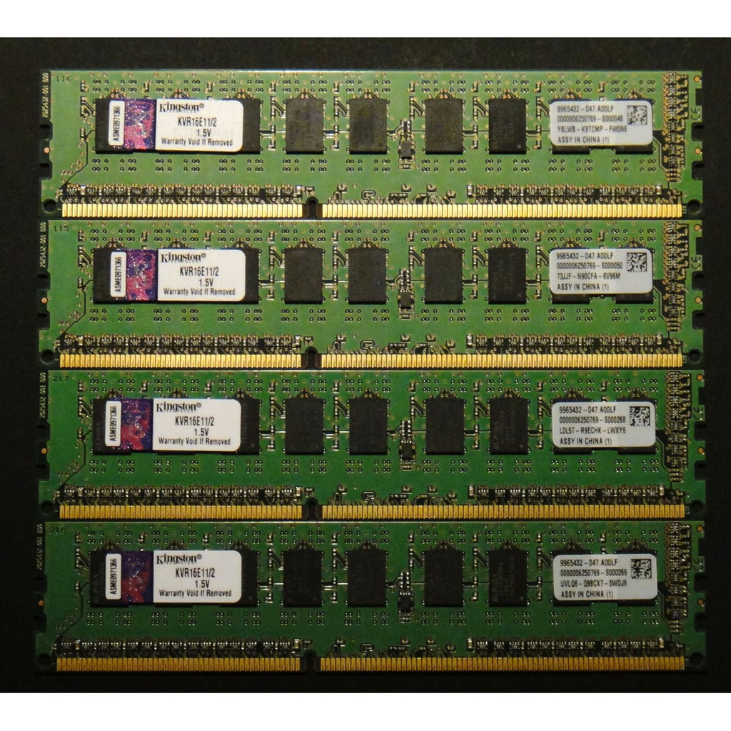 RAM ECC 8GB ,DDR3 tháo máy server quán game, sử dụng PC thường và server