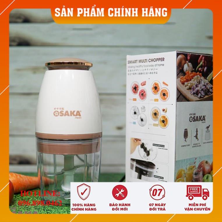 [CHÍNH HÃNG-FREESHIP] Máy xay Osaka Japan Model Mới, Máy Xay Sinh Tố Cầm Tay Mini Đa Năng 350W HOT, Máy Xay Thịt Xay Đá