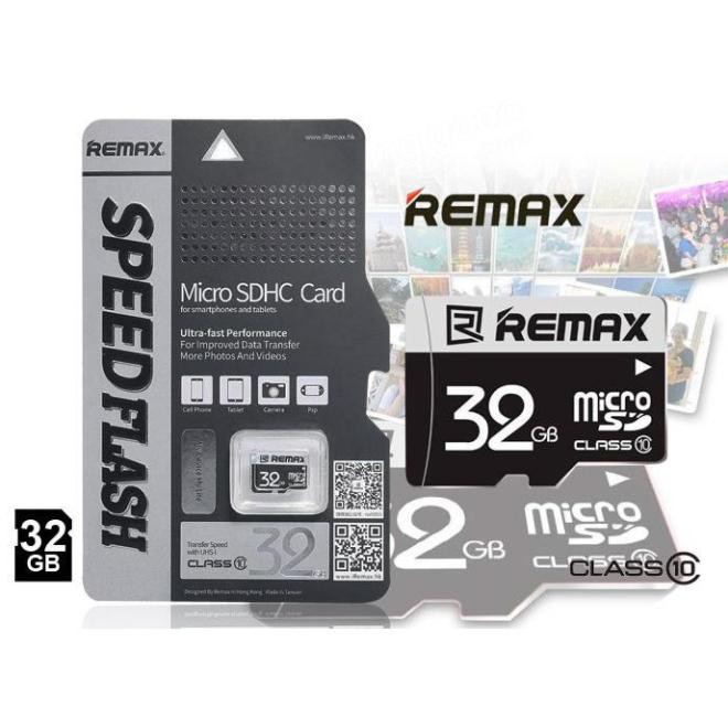 Thẻ nhớ Micro SD Remax 32GB tốc độ Class 10