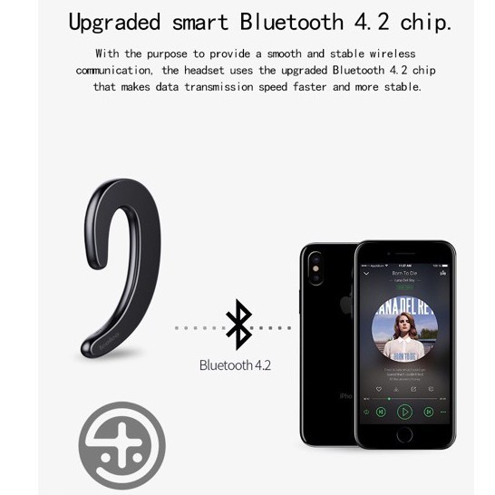 Tai nghe bluetooth kết nối LEO7 chuẩn bluetooth v4.2 siêu nhanh