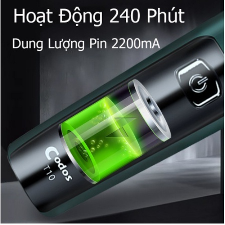 Tông đơ cắt tóc Codos T10 cao cấp
