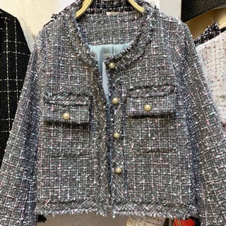 (Hàng oder)Áo dạ tweed sang chảnh