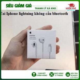 [Đơn 50K FreeShip] Tai Nghe Iphone, Tai Nghe IPTừ IP7 Trở Lên | Cắm Là Nghe - Không Cần BLuetooth | 14001