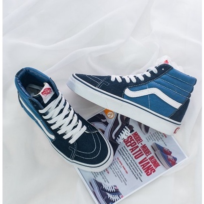 Giày Sneaker Nam, Giày Vans [Real] SK8 màu xanh Navy cho nam nữ