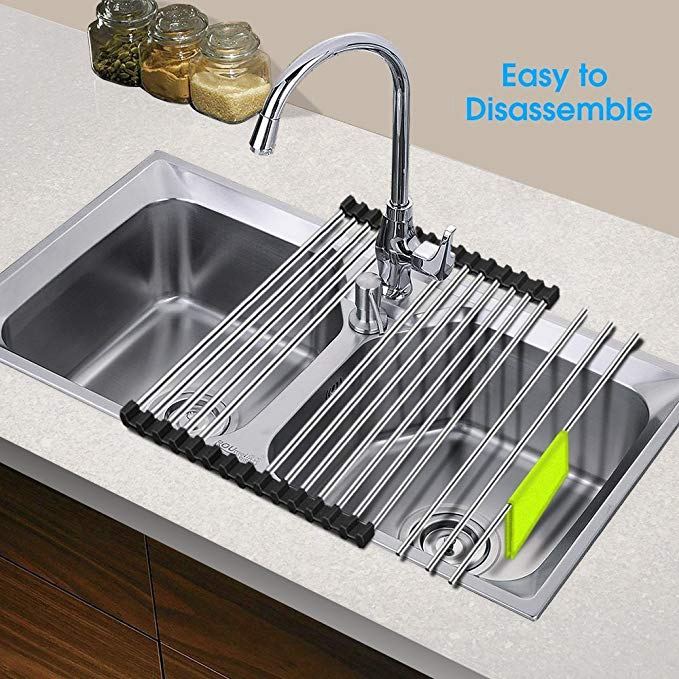 Gía đỡ vật dụng nhà bếp bằng thép không gỉ