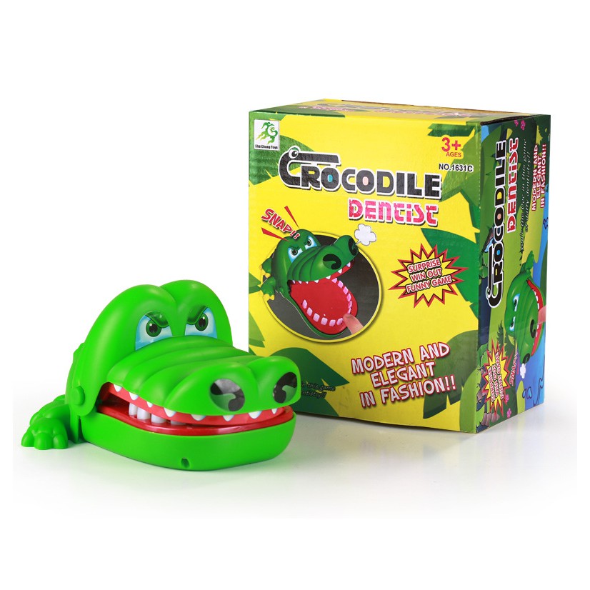 Trò Chơi Boardgame kinh điển Khám Răng Cá Sấu - Crocodile Detist