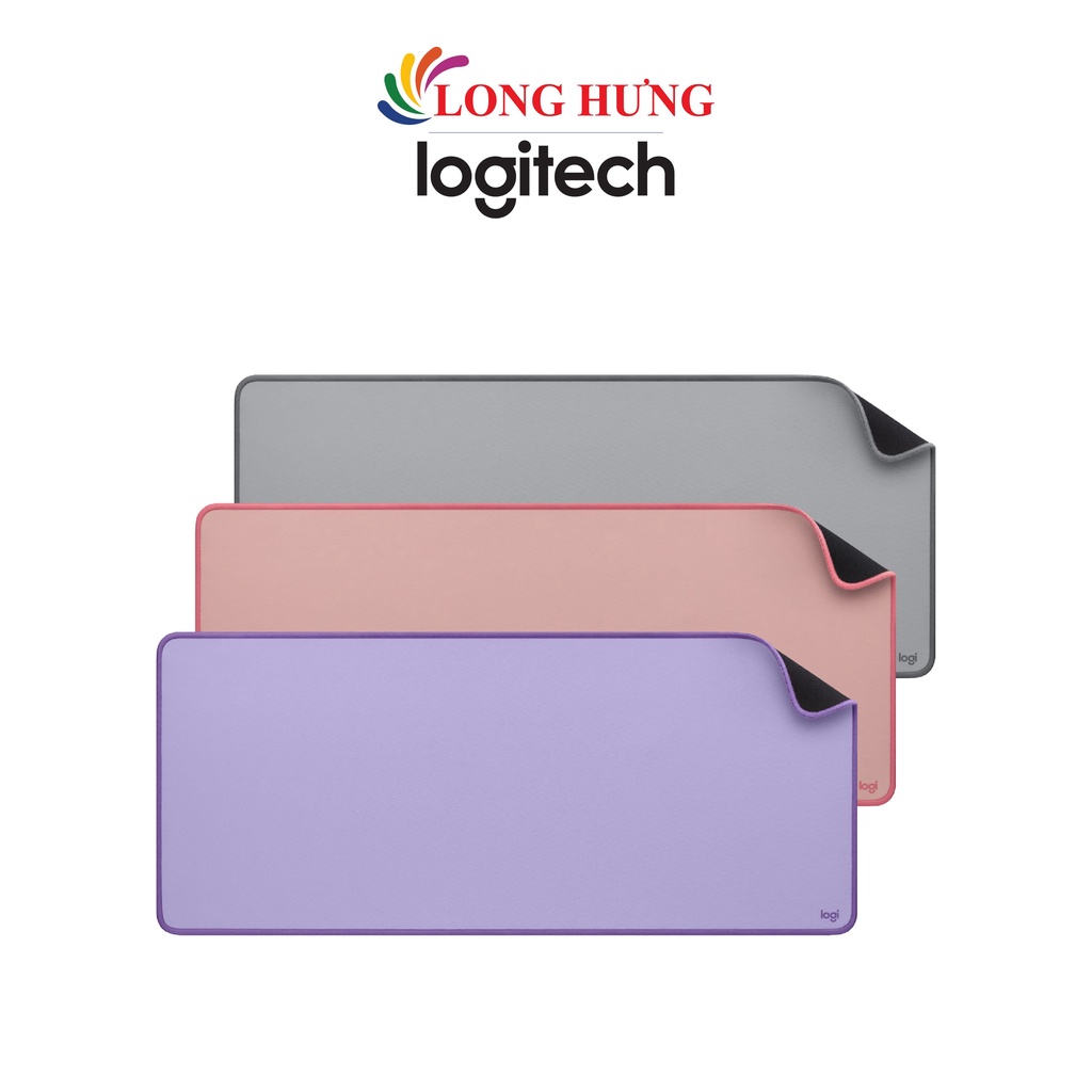 Miếng lót chuột &amp; bàn phím Logitech Desk Mat Studio Series - Hàng chính hãng