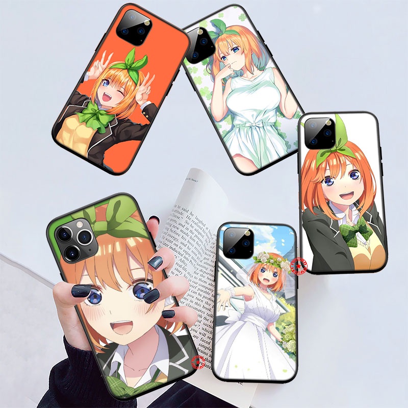 Ốp Điện Thoại Hình Yotsuba Nakano Cho iPhone SE XR 5 5S 6 6S 7 8 11 Pro Max Plus KD100