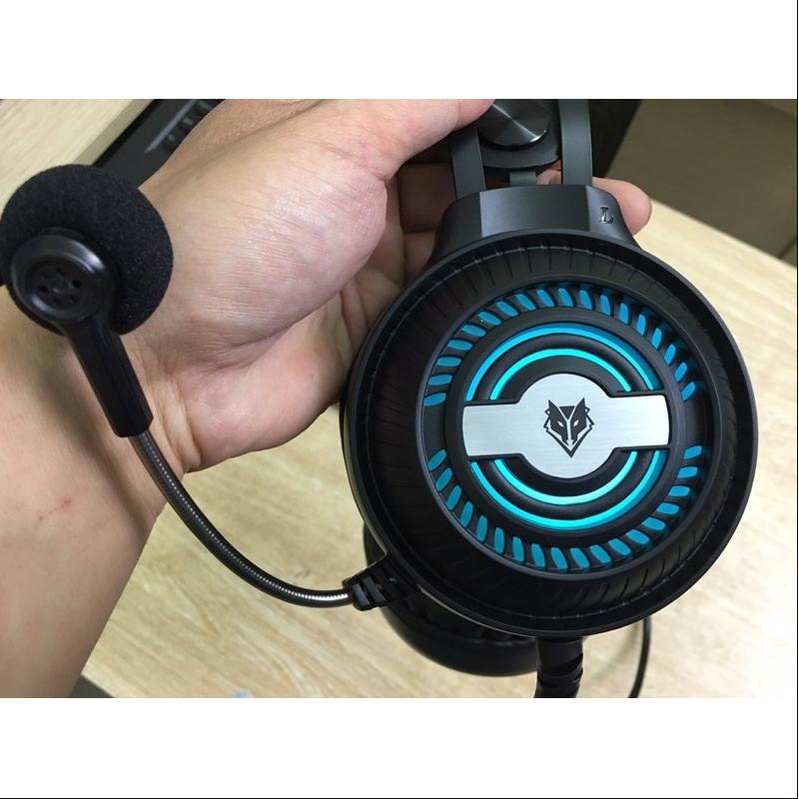 Tai nghe chụp tai gaming Nuwbo Pro, cho máy tính chơi Game, nghe nhạc có MIC, có dây, bảo hành 12 tháng