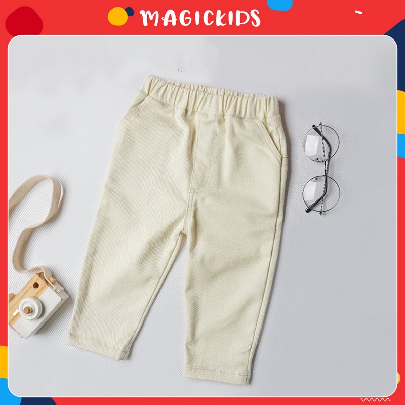 Quần kaki dài cho bé trai QD20004 - MAGICKIDS