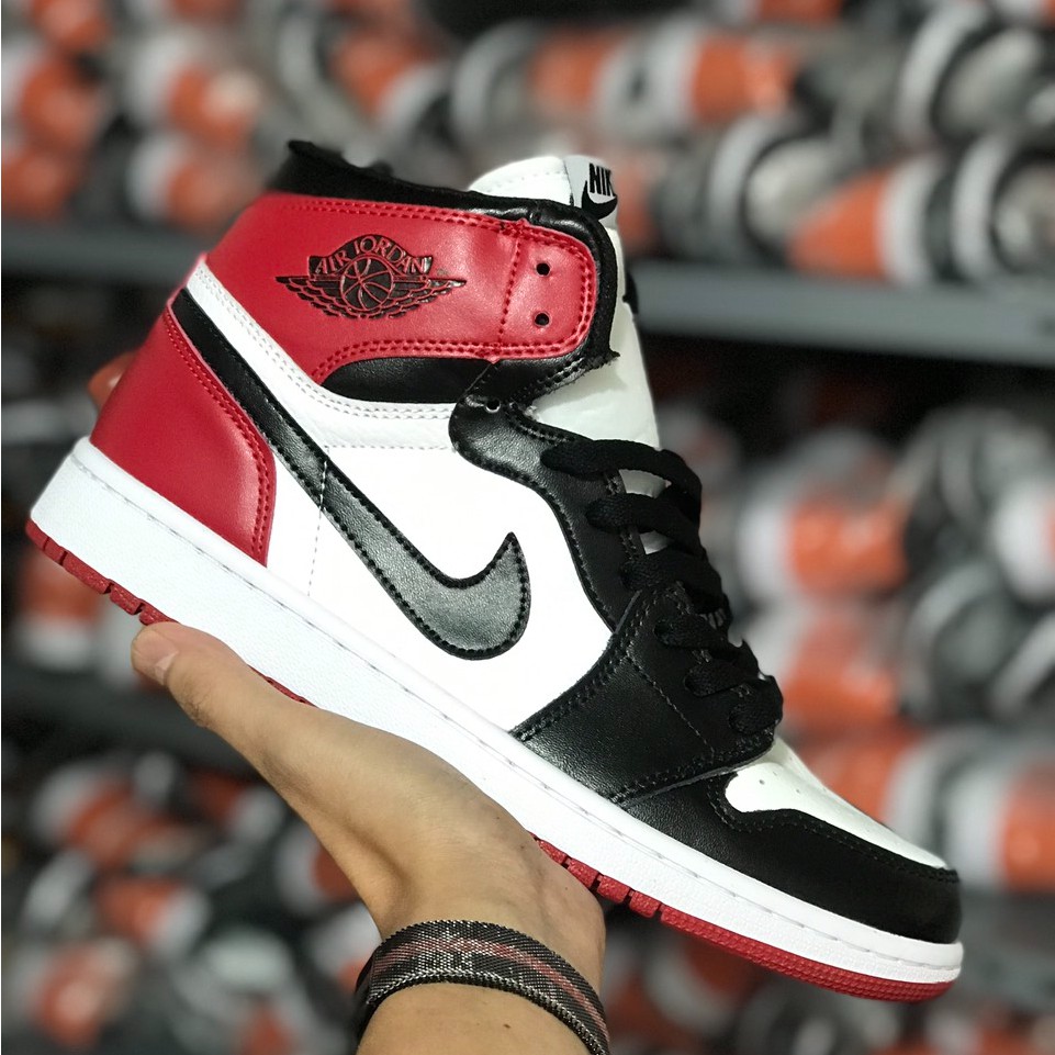 BẢN BEST | KÈM PHỤ KIỆN | GIÀY THỂ THAO JD1 JORDAN TRẮNG ĐỎ | BigBuy360 - bigbuy360.vn