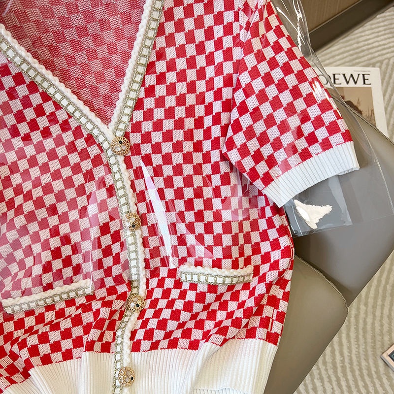 Áo Cardigan Ngắn Tay Cổ Chữ v Thời Trang Cho Nữ  tao bao
