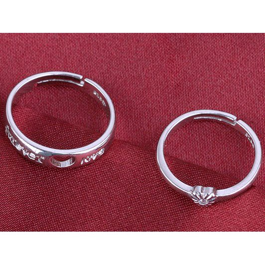 Nhẫn Cặp Nam, Nữ Phong Cách Hàn Quốc NC111