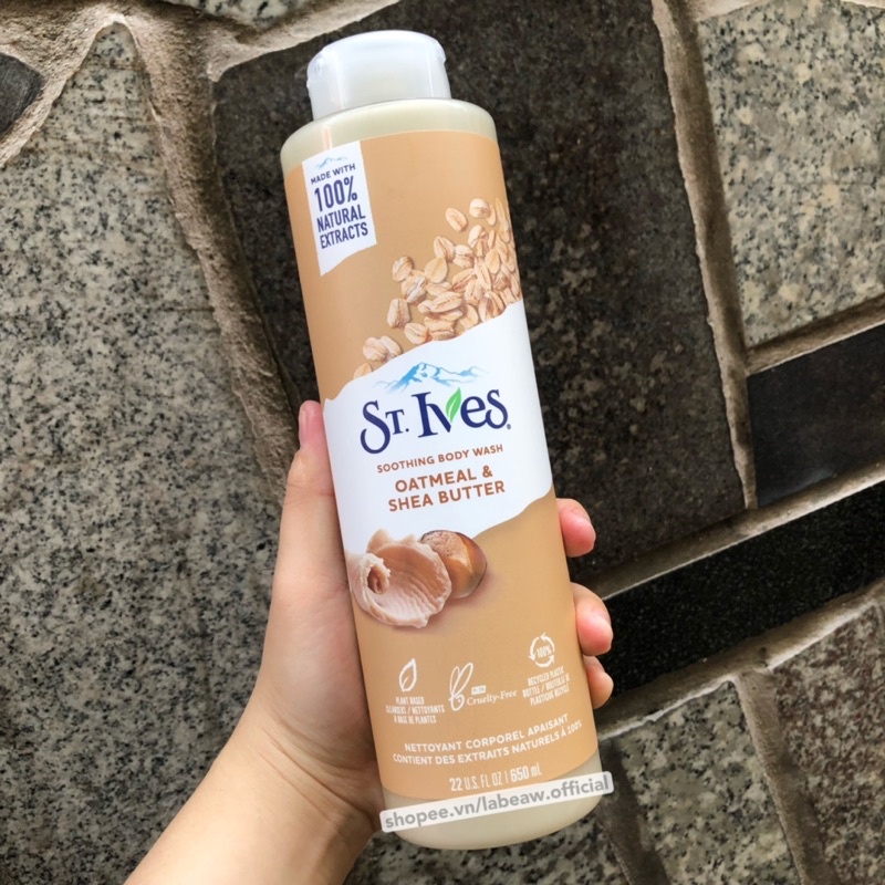 [MẪU MỚI] Sữa tắm STIVES 650ML Mỹ dưỡng ẩm và bám mùi siêu tốt trên da