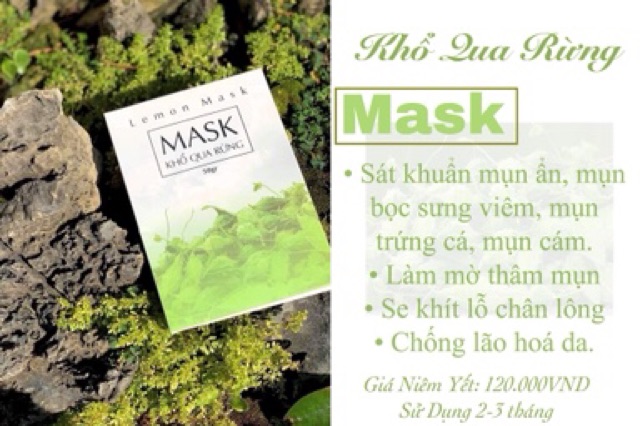 Lemonmask (mask khổ qua rừng và mask tảo biển)