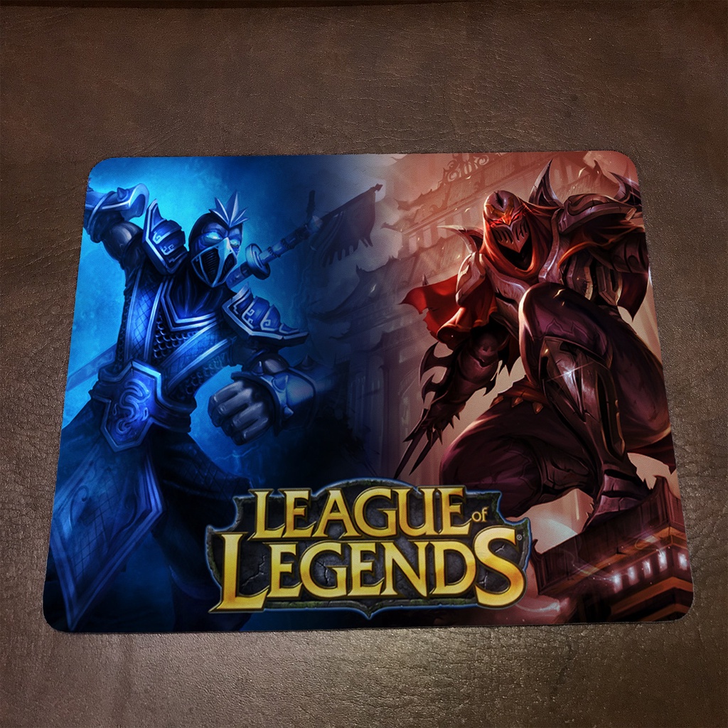 Lót chuột máy tính League of Legends ZED - Mẫu 1 Mousepad cao su êm ái, nhận in theo yêu cầu