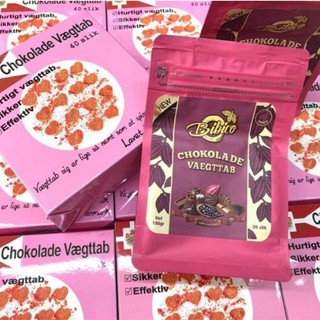 Giảm cân Chokolade sôcôla hồng hàng chuẩn.