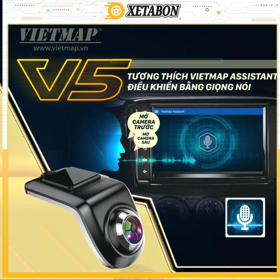 VIETMAP V5-Camera Hành Trình Ô tô Kết Nối DVD Android - Điều Khiển Giọng Nói + Tặng Thẻ 32gb | BigBuy360 - bigbuy360.vn