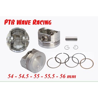Piston bạc wave dream sirius jupiter, trái nén từ 54mm tới 56mm. DoChoiXeMay