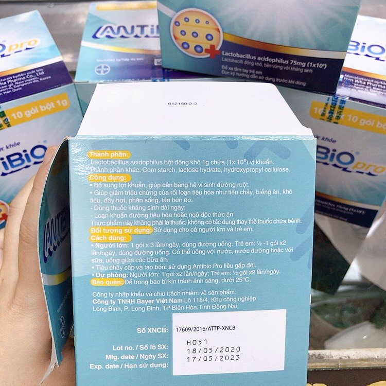 Men bổ sung lợi khuẩn Antibio Pro Bayer