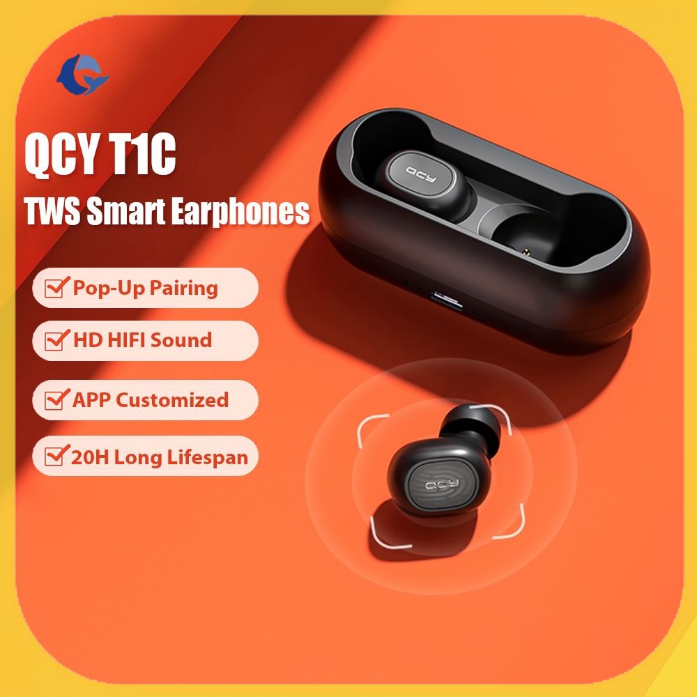 Tai Nghe Bluetooth 3d Qcy Qs1 Tws 5.0 Kèm Mic Thoại