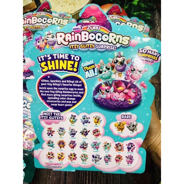 Set trứng mini đổi màu Rainbocorns