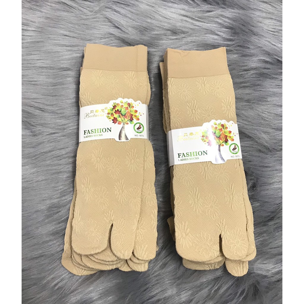 10 đôi tất  vớ da nữ ,  bông dày , thun dày cotton 100% co giãn tốt  , ảnh thật , bảo đảm giao đúng hàng