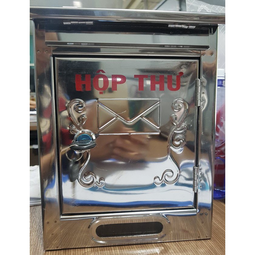 Hộp thư báo inox, hộp thư góp ý, thùng đựng thư inox nhỏ