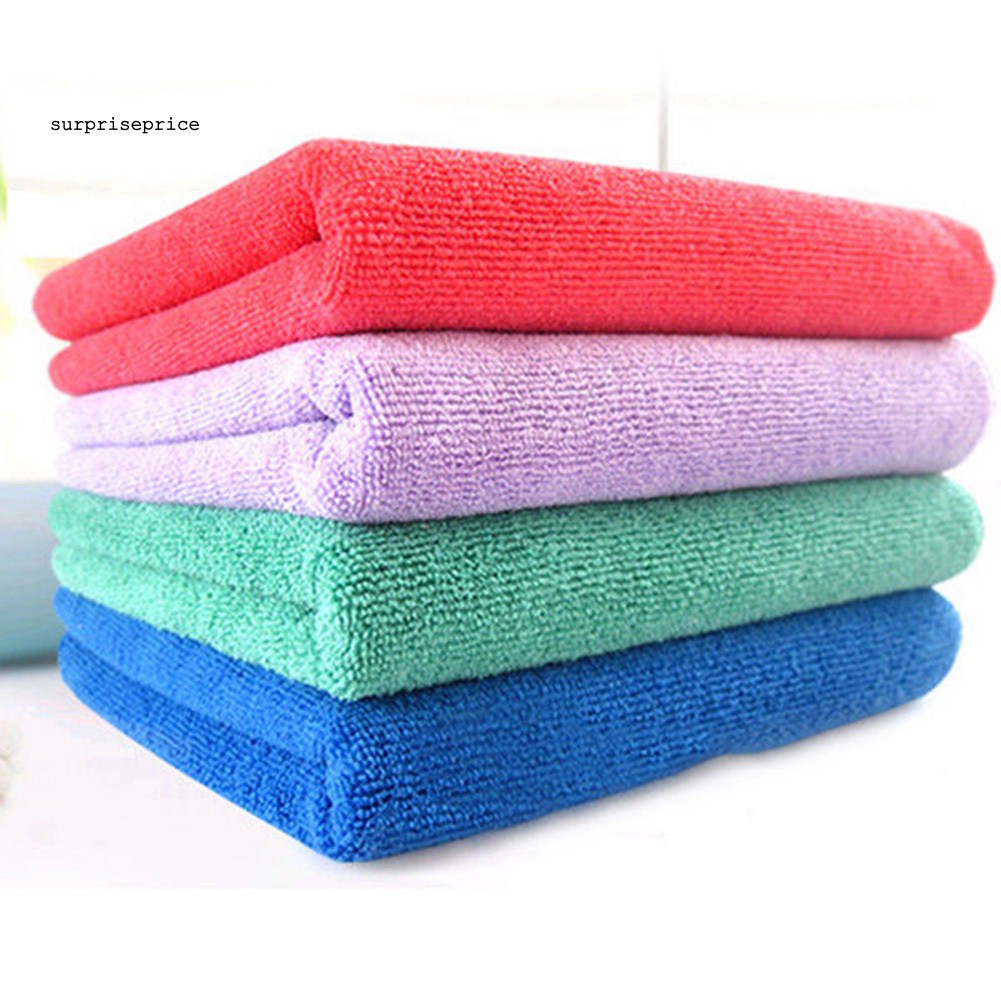 Khăn Lau Đa Năng Bằng Vi Sợi Thấm Hút Tốt 35x75cm