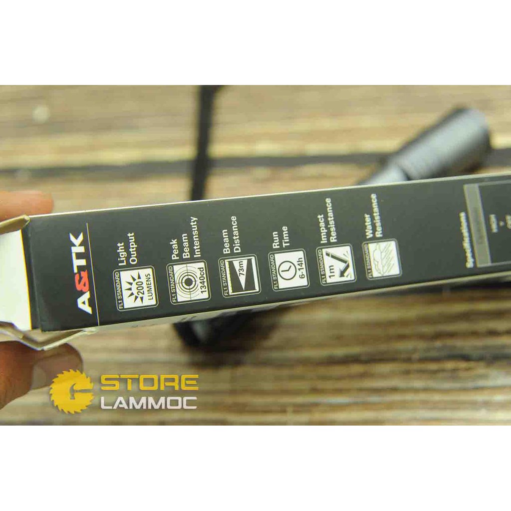 Đèn cầm tay pin 2AA A&TK MNR-002B
