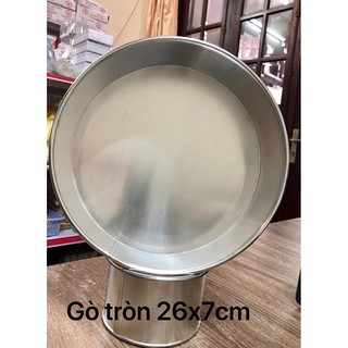 Khuôn nhôm gò tròn liền 26cm
