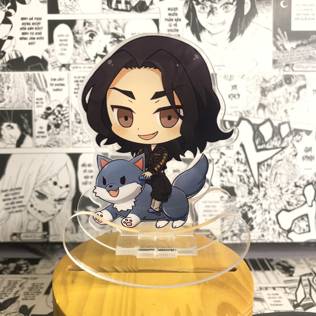Mô hình Tokyo Revengers standee đế lắc lư 10cm phụ kiện shop HM Decor