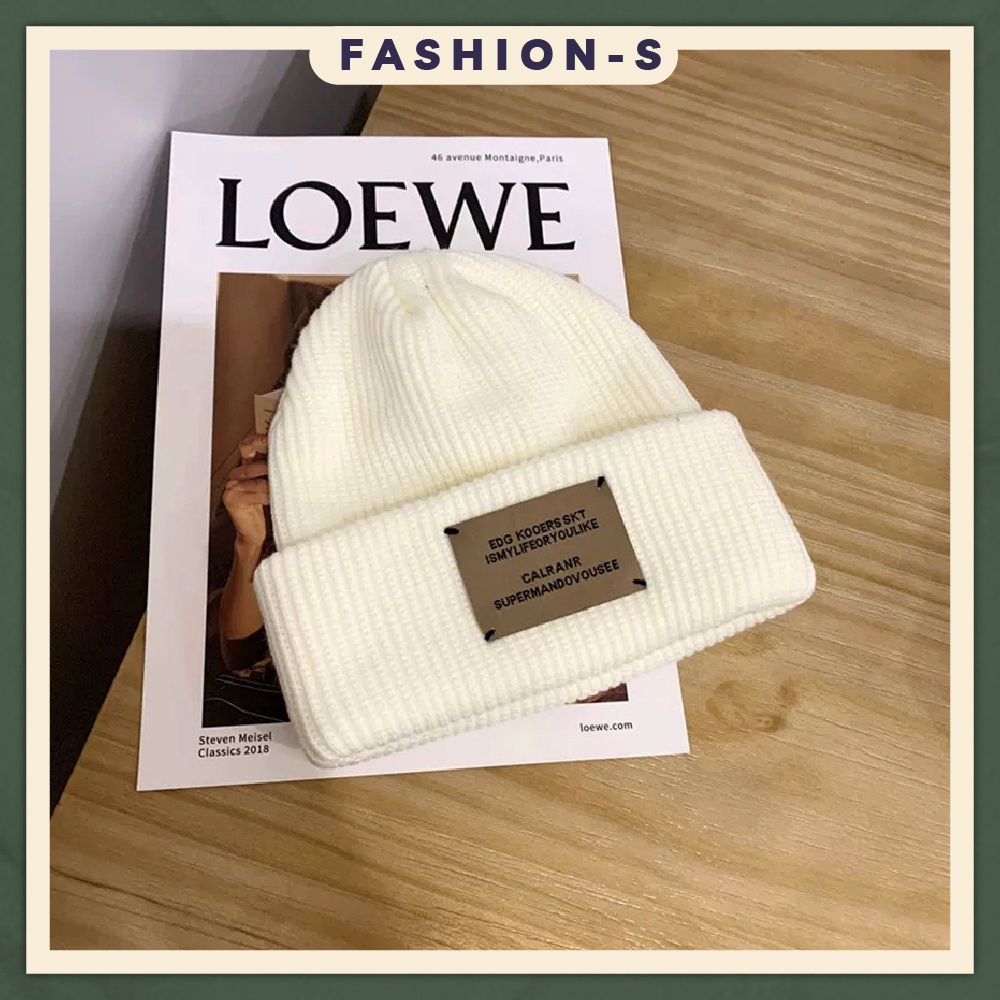 Mũ len, mũ beanie, nón len nữ mùa đông phong cách Hàn Quốc FS14 - FASHION S