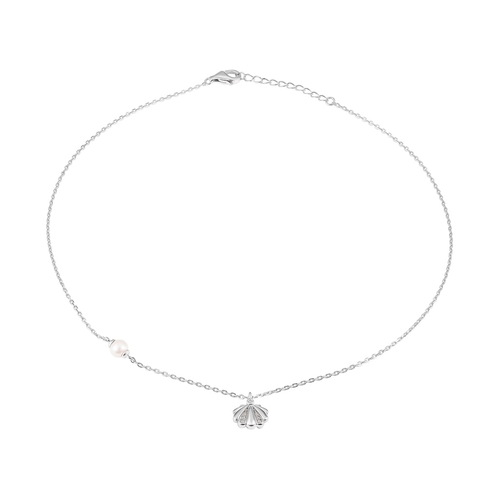 Dây cổ trẻ em Bạc đính Freshwater Pearl PNJSilver PFXMW060000