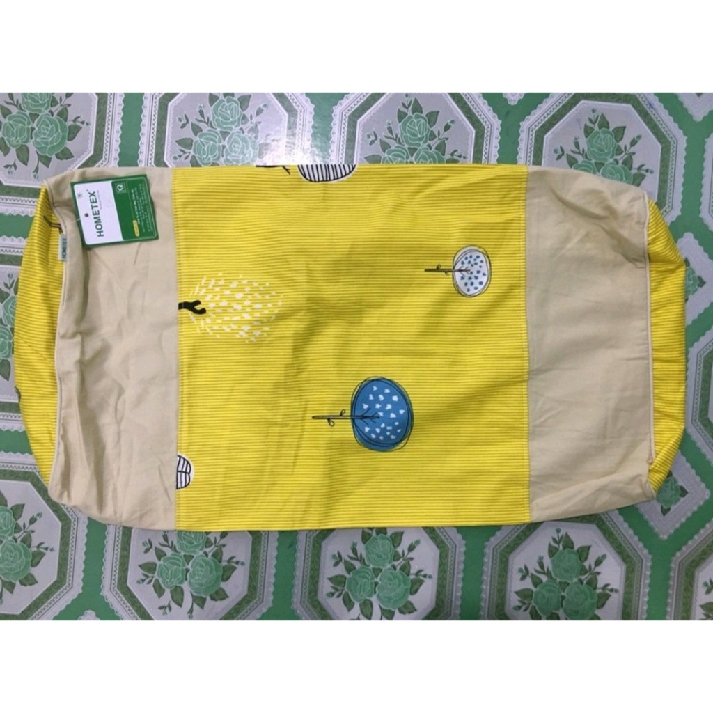 Áo gối nằm, áo gối đầu hình khối Hometex size 40x60cm