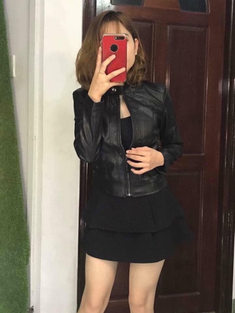 [ XẢ KHO 3 NGÀY ] Áo da nữ Quảng Châu bền đẹp không bong tróc, có ảnh và video thật  883 | BigBuy360 - bigbuy360.vn