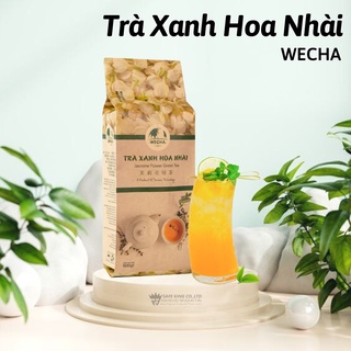 Trà Xanh Hoa Nhài Đài Loan Đặc Biệt Wecha - 500gr  pha trà trái cây