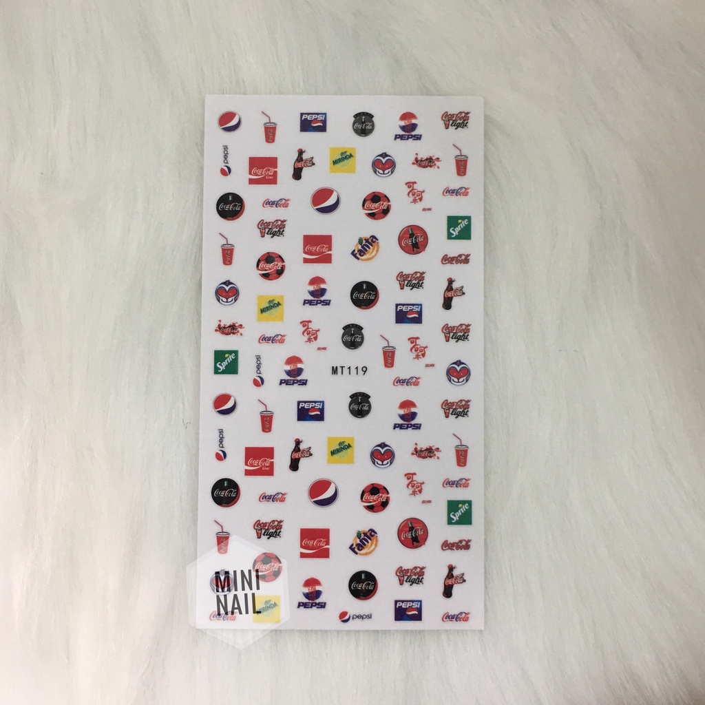 Sticker [MÃ MT] sticker nail, sticker dán móng tay