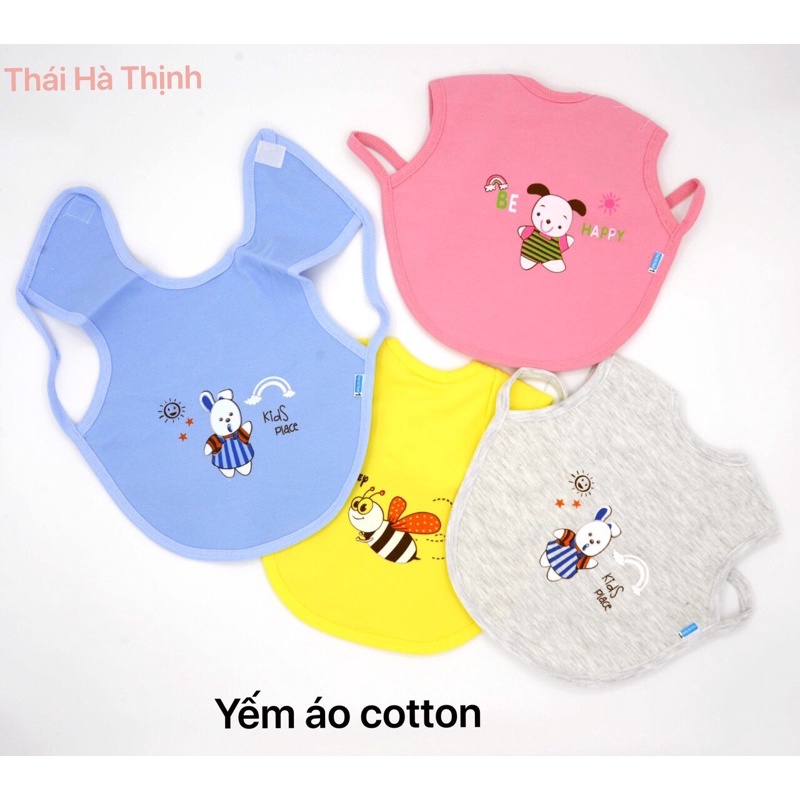 Combo 10 yếm ăn dặm cho bé, chống thấm ( sỉ)