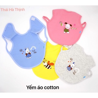 Combo 10 yếm ăn dặm cho bé, chống thấm