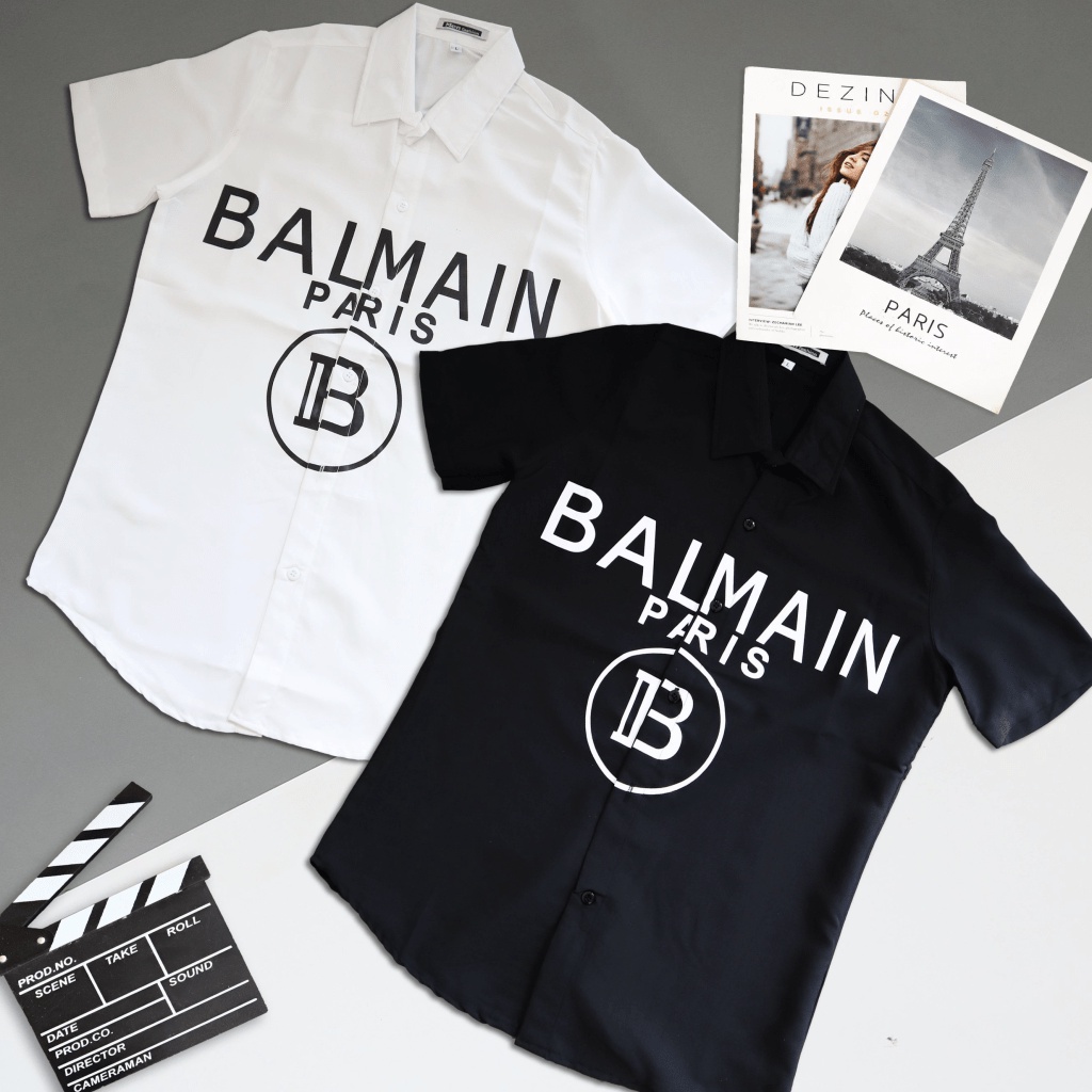 Áo sơ mi nam tay ngắn vải lụa kate cao cấp phong cách bảnh bao sành điệu siêu chất [NEW UNISEX]